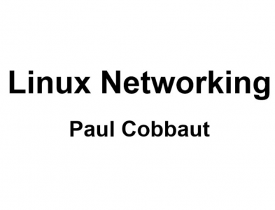 电子书《Linux Networking》pdf下载