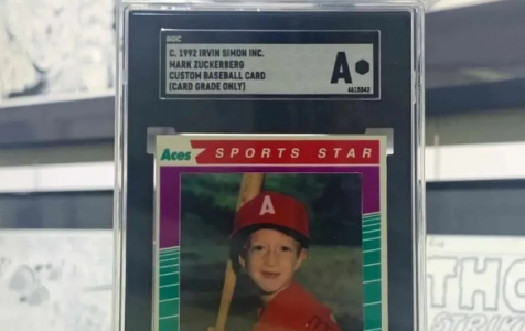 马克-扎克伯格的小联盟棒球卡现在作为NFT出售